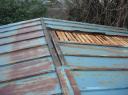 板金屋根、強風被害01
